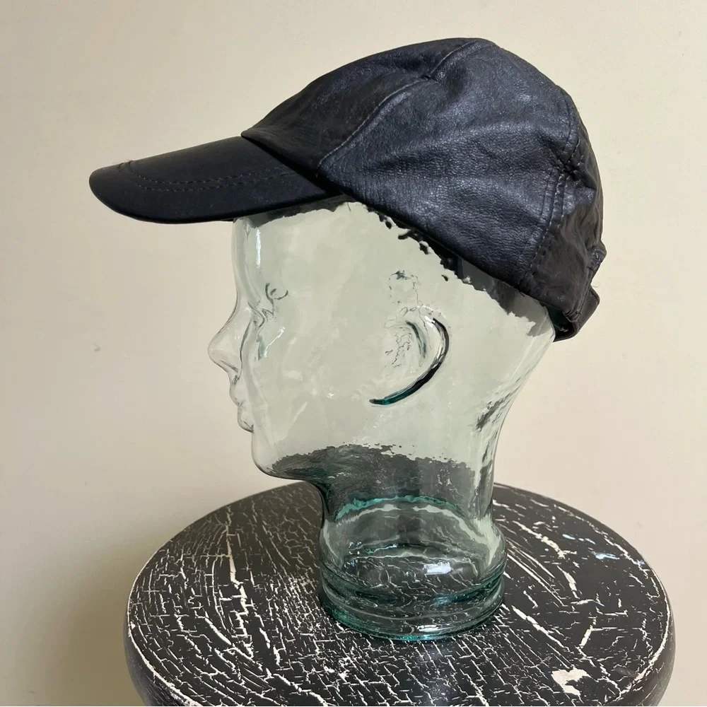 Leather Baseball Hat - Picture 3 of 10